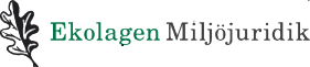 Ekolagen Miljöjuridik logo